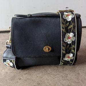 Vintage Coach Court Bag №9870 in Black